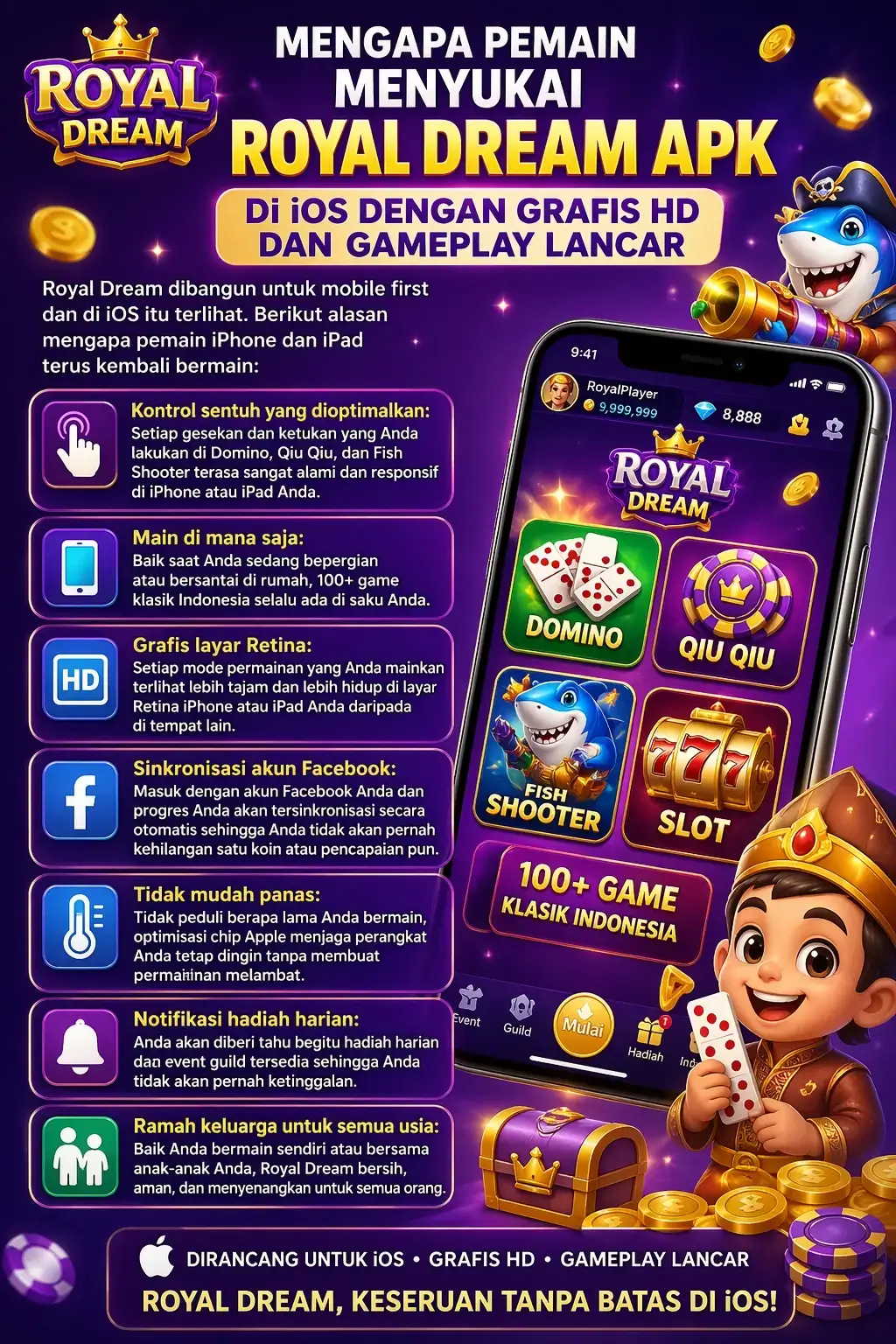 Mengapa Pemain Suka Royal Dream APK di iOS